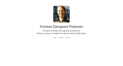 Desktop Screenshot of andreas-damgaard.com